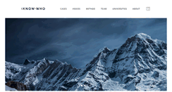 Desktop Screenshot of iknow-who.com