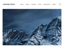 Tablet Screenshot of iknow-who.com